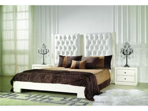 詩維館后現代床 軟裝藝術與3D模型的完美融合